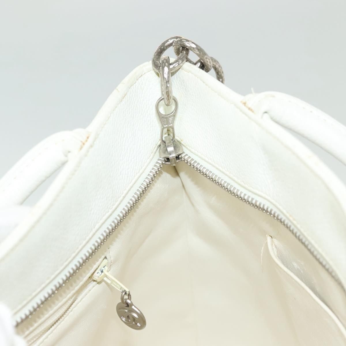 Chanel Chanel Medallion Tote Quilted Caviar Size ONE SIZE - 13 Thumbnail