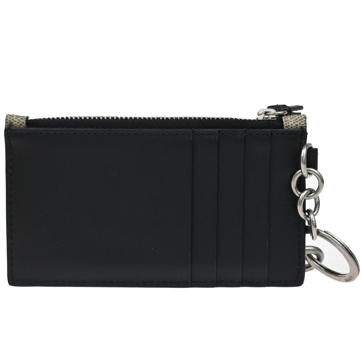 Gucci Gucci Bee Card Holder Printed GG Coated Canvas Size ONE SIZE - 4 Thumbnail