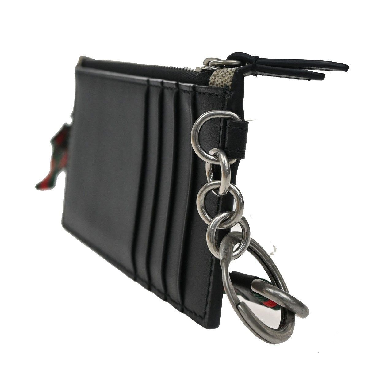 Gucci Gucci Bee Card Holder Printed GG Coated Canvas Size ONE SIZE - 3 Thumbnail