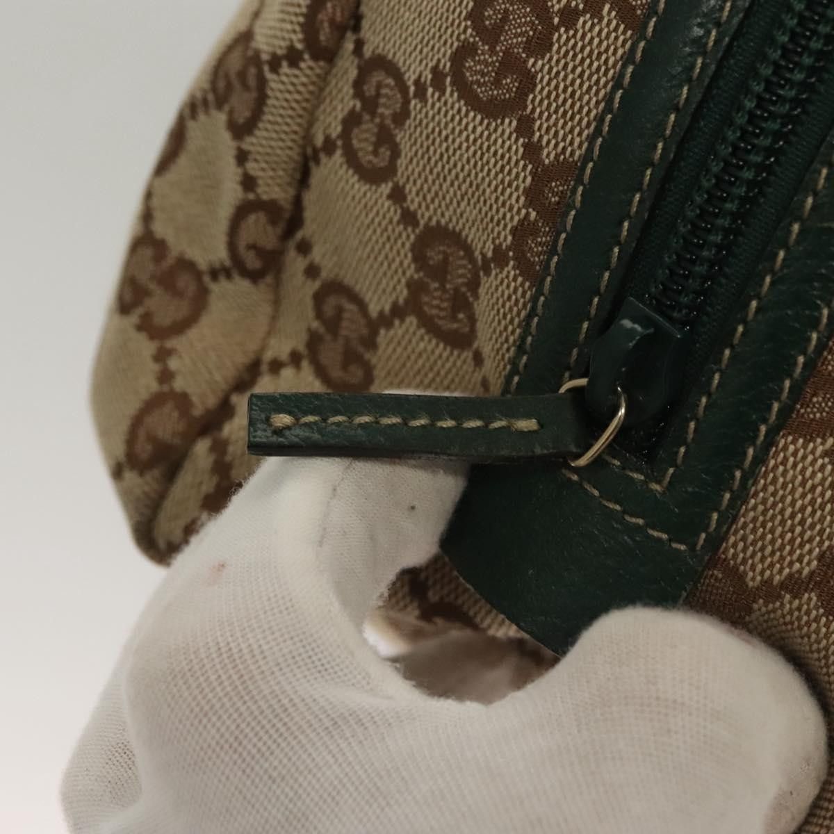 Gucci Gucci Zip Around Bowling Bag GG Canvas Size ONE SIZE - 10 Thumbnail