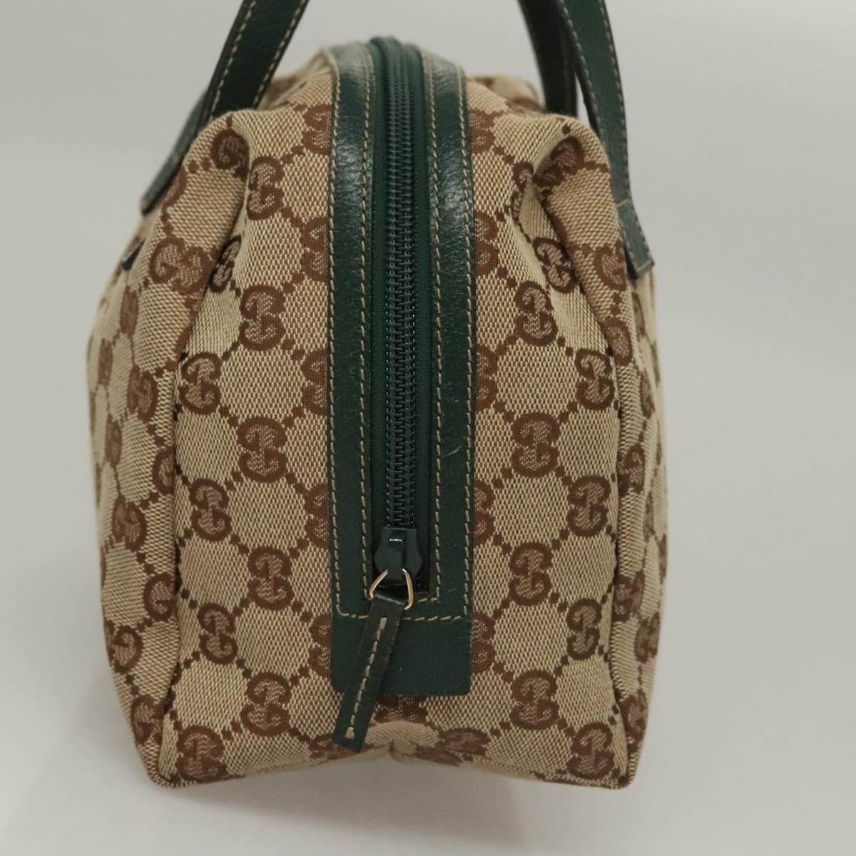Gucci Gucci Zip Around Bowling Bag GG Canvas Size ONE SIZE - 4 Thumbnail