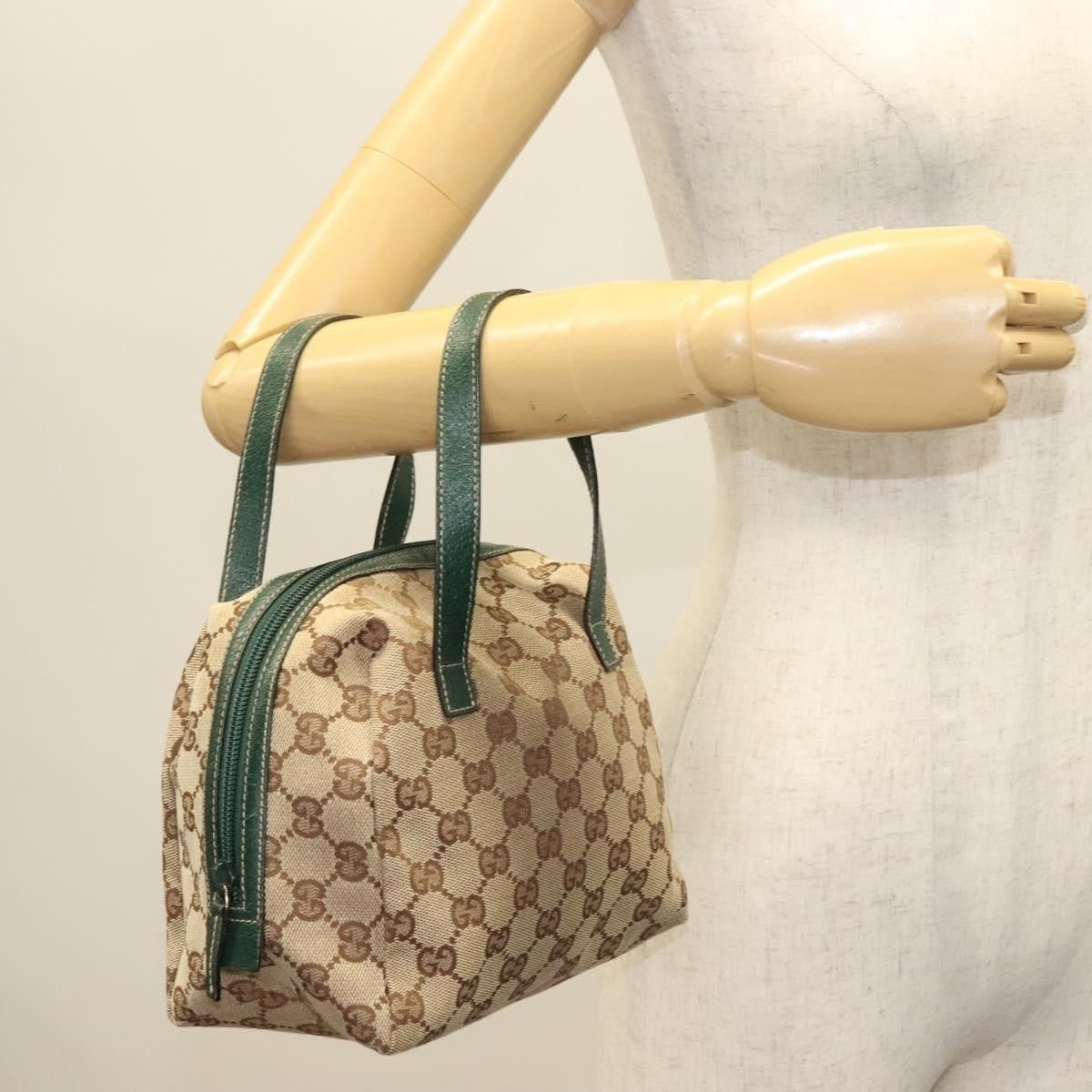 Gucci Gucci Zip Around Bowling Bag GG Canvas Size ONE SIZE - 20 Thumbnail