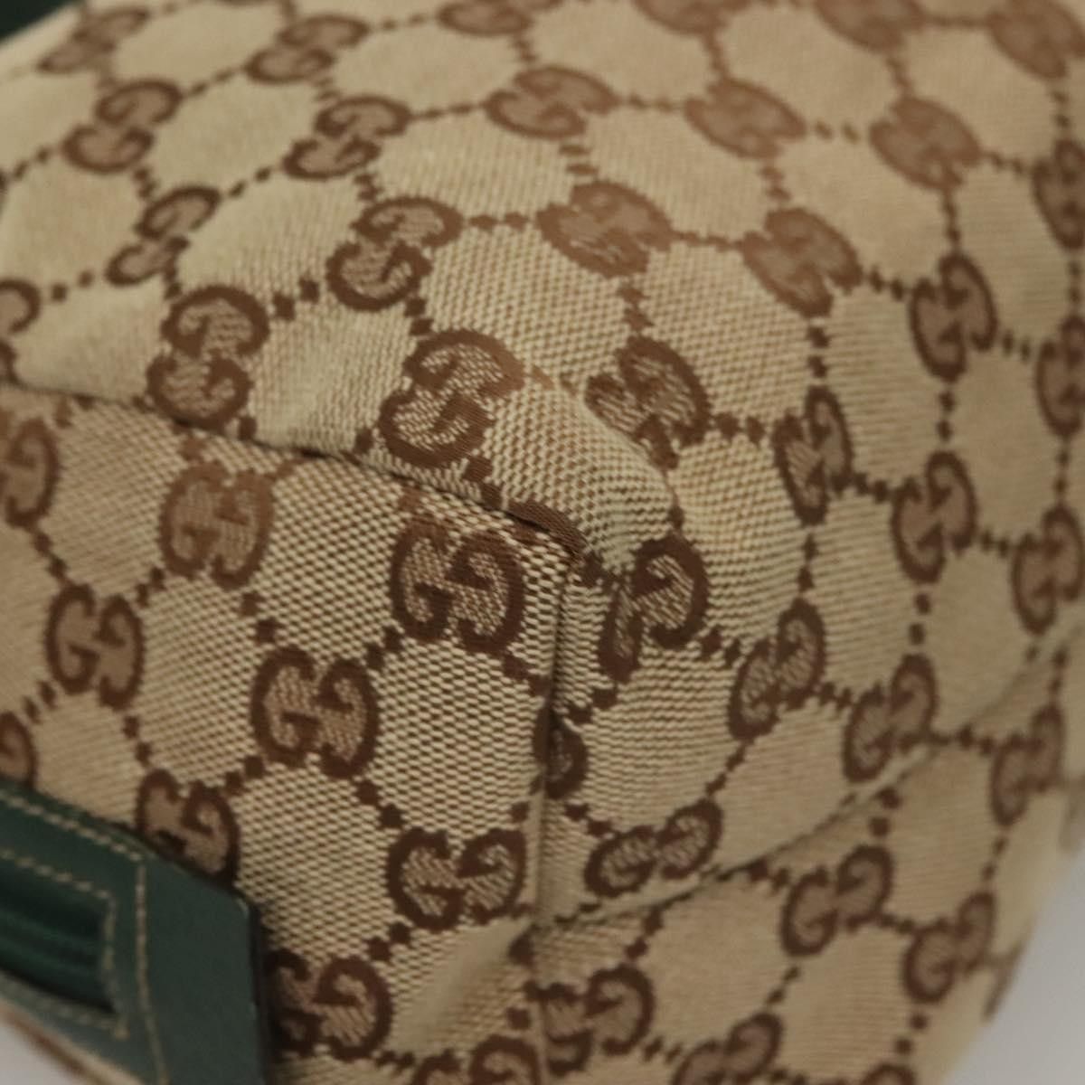 Gucci Gucci Zip Around Bowling Bag GG Canvas Size ONE SIZE - 9 Thumbnail
