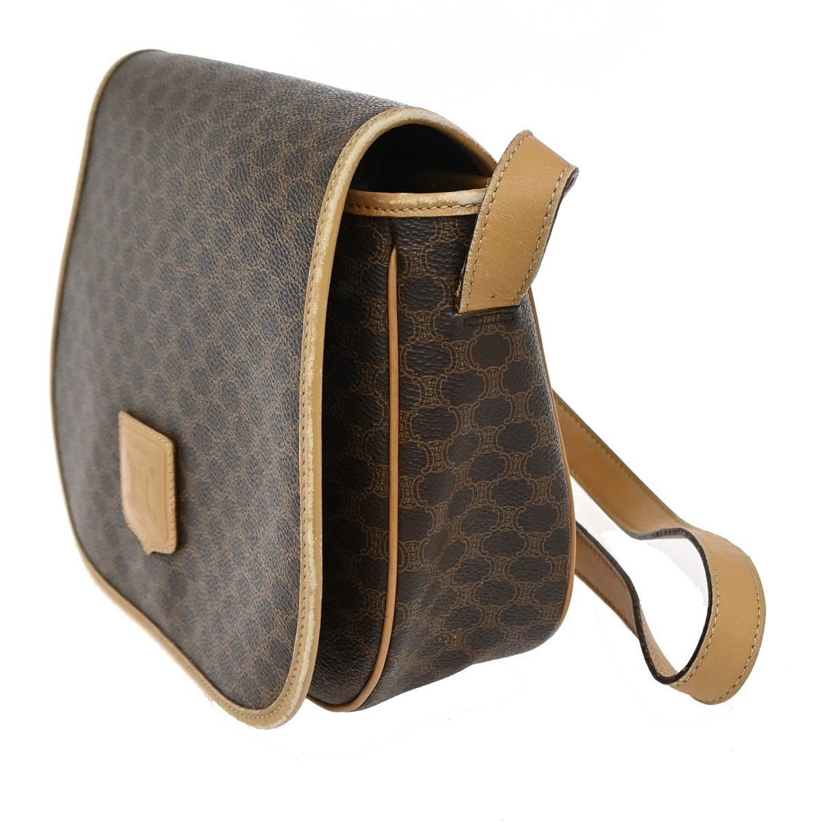 Celine Celine Macadam Shoulder Bag PVC Leather Size ONE SIZE - 3 Thumbnail