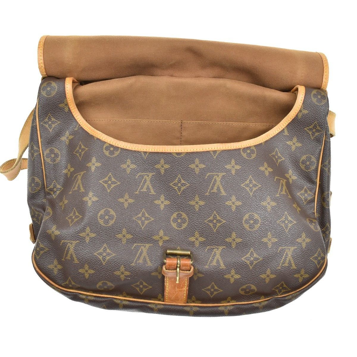 Louis Vuitton Louis Vuitton Saumur Handbag Monogram Canvas Size ONE SIZE - 13 Thumbnail