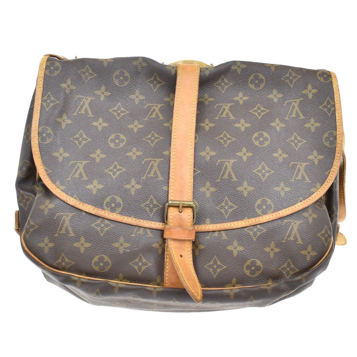 Louis Vuitton Louis Vuitton Saumur Handbag Monogram Canvas Size ONE SIZE - 4 Thumbnail