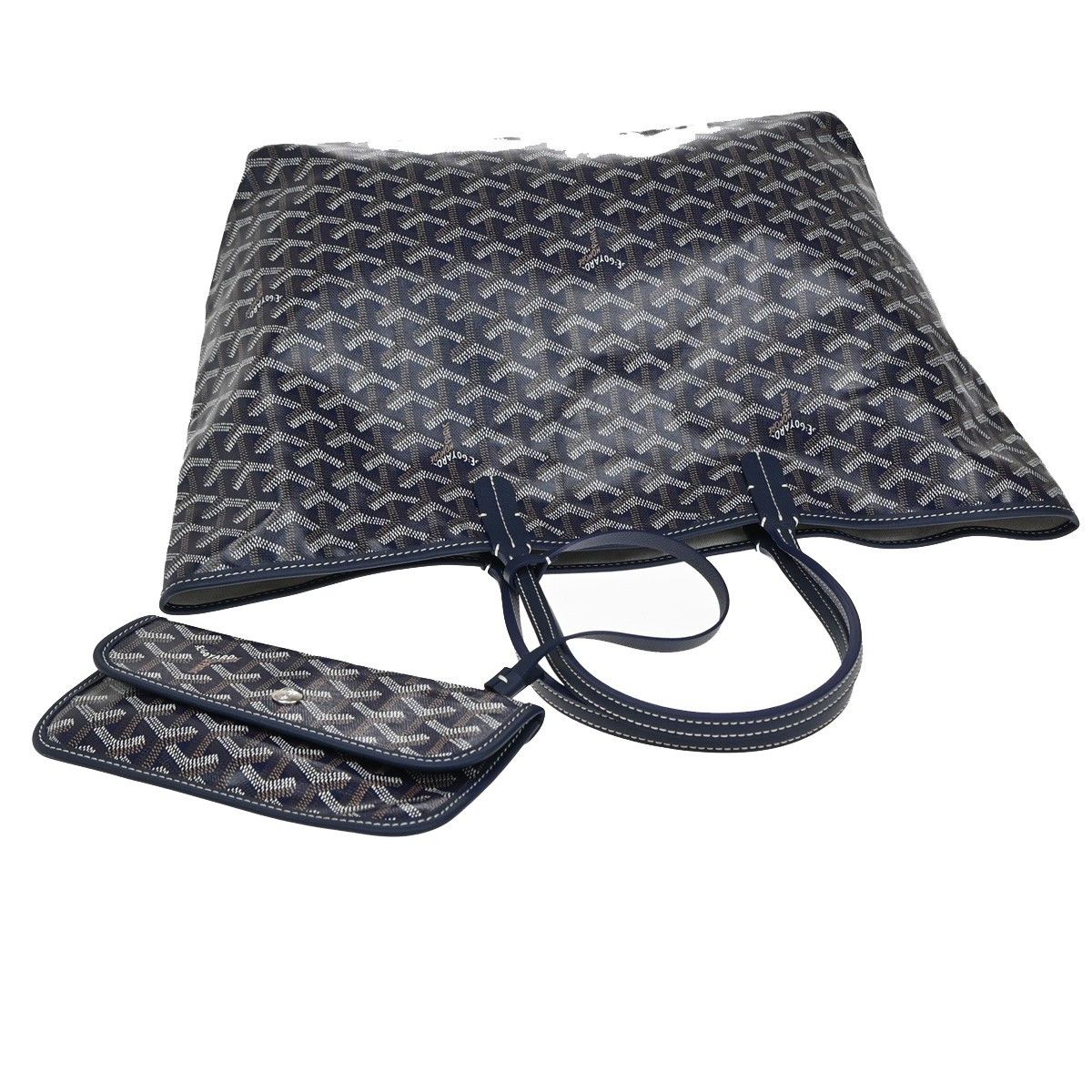 Goyard Goyard Saint Louis Pouch Coated Canvas Size ONE SIZE - 5 Thumbnail