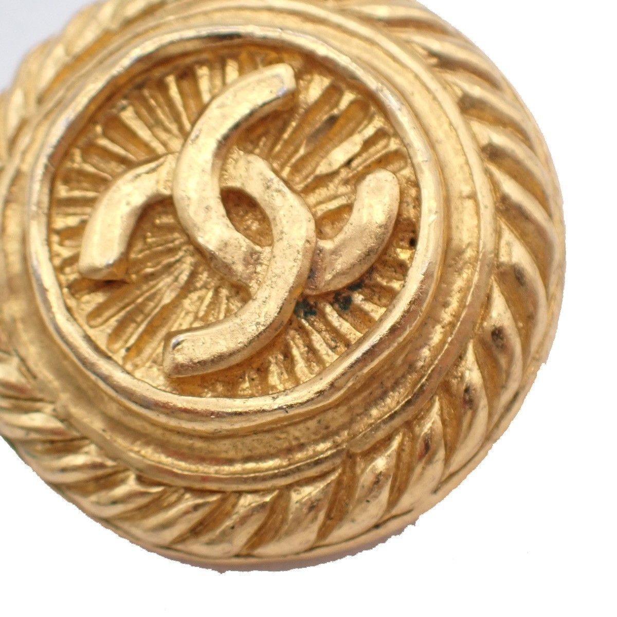 Chanel Chanel Logo CC Gold-plated Size ONE SIZE - 9 Thumbnail