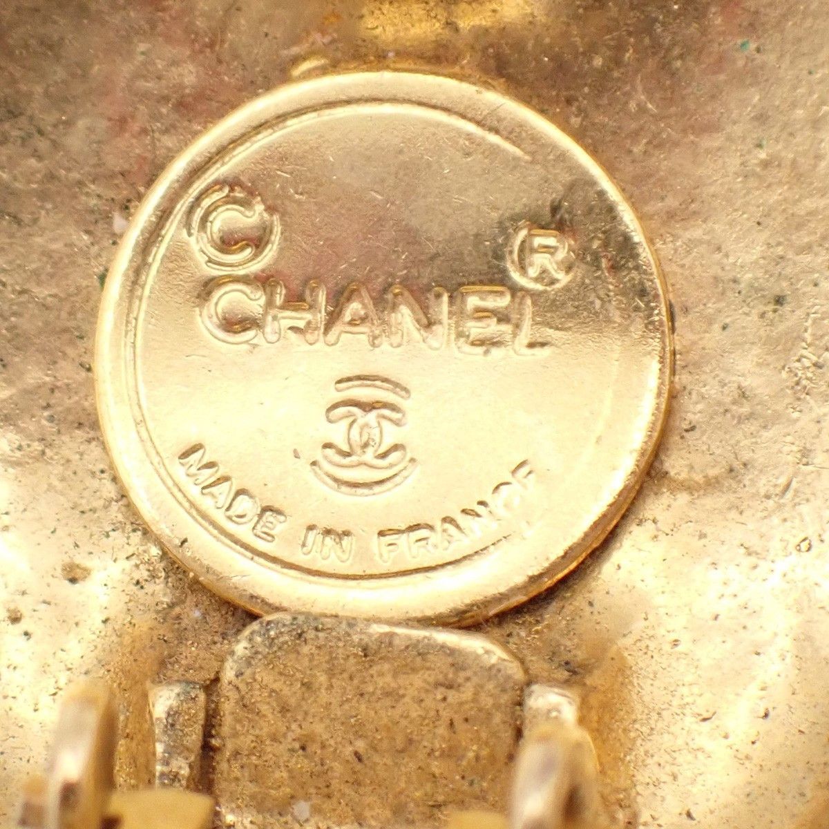 Chanel Chanel Logo CC Gold-plated Size ONE SIZE - 8 Thumbnail