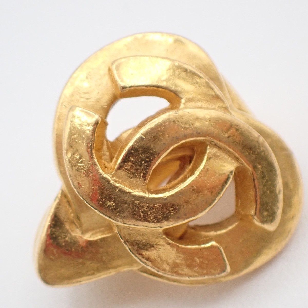 Chanel Chanel CC logo heart Gold-plated Size ONE SIZE - 9 Thumbnail