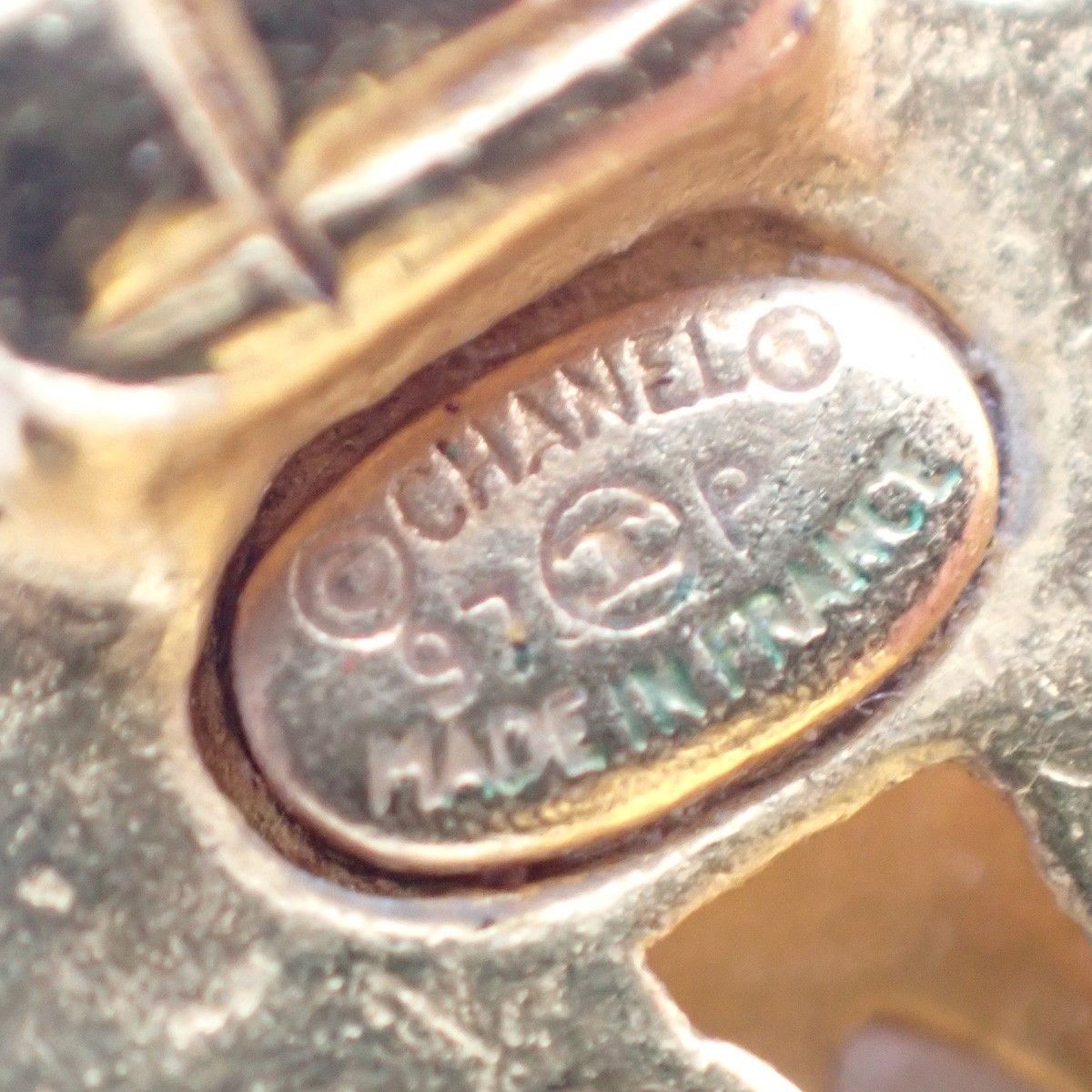 Chanel Chanel CC logo heart Gold-plated Size ONE SIZE - 8 Thumbnail