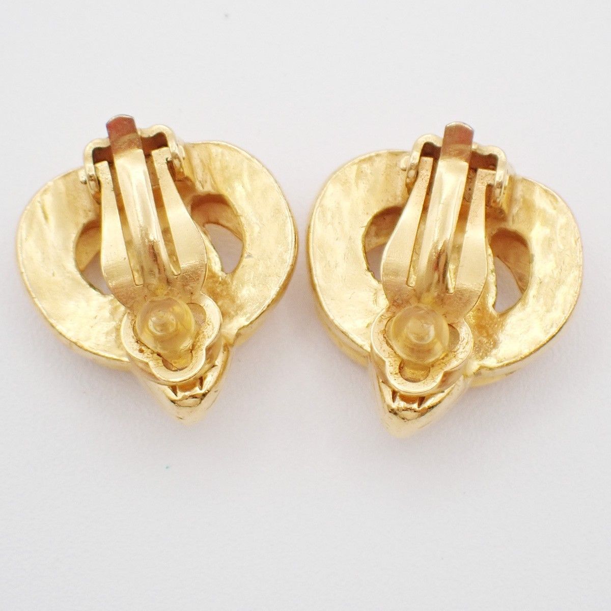 Chanel Chanel CC logo heart Gold-plated Size ONE SIZE - 4 Thumbnail