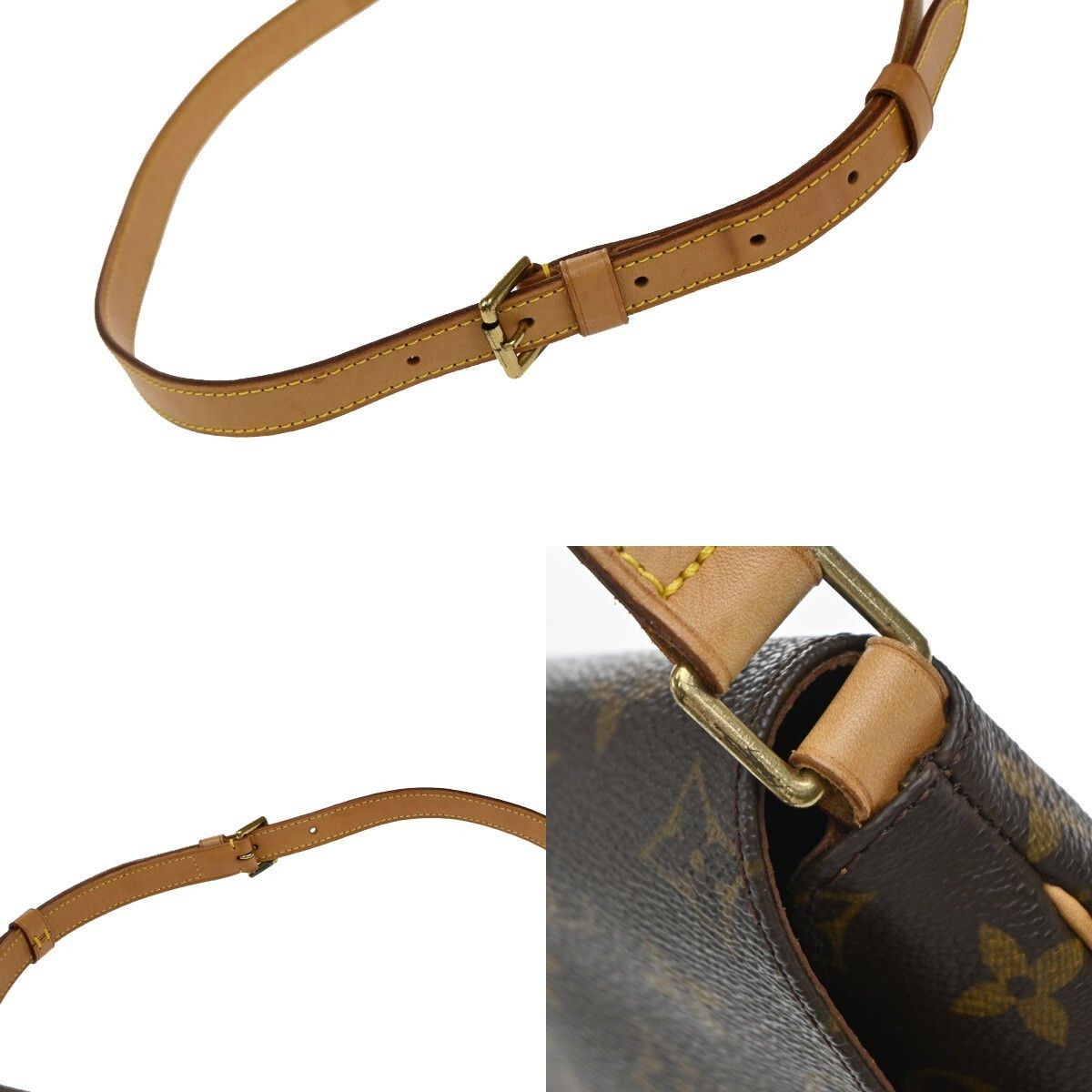 Louis Vuitton Louis Vuitton Musette Salsa Handbag Monogram Canvas Size ONE SIZE - 10 Thumbnail