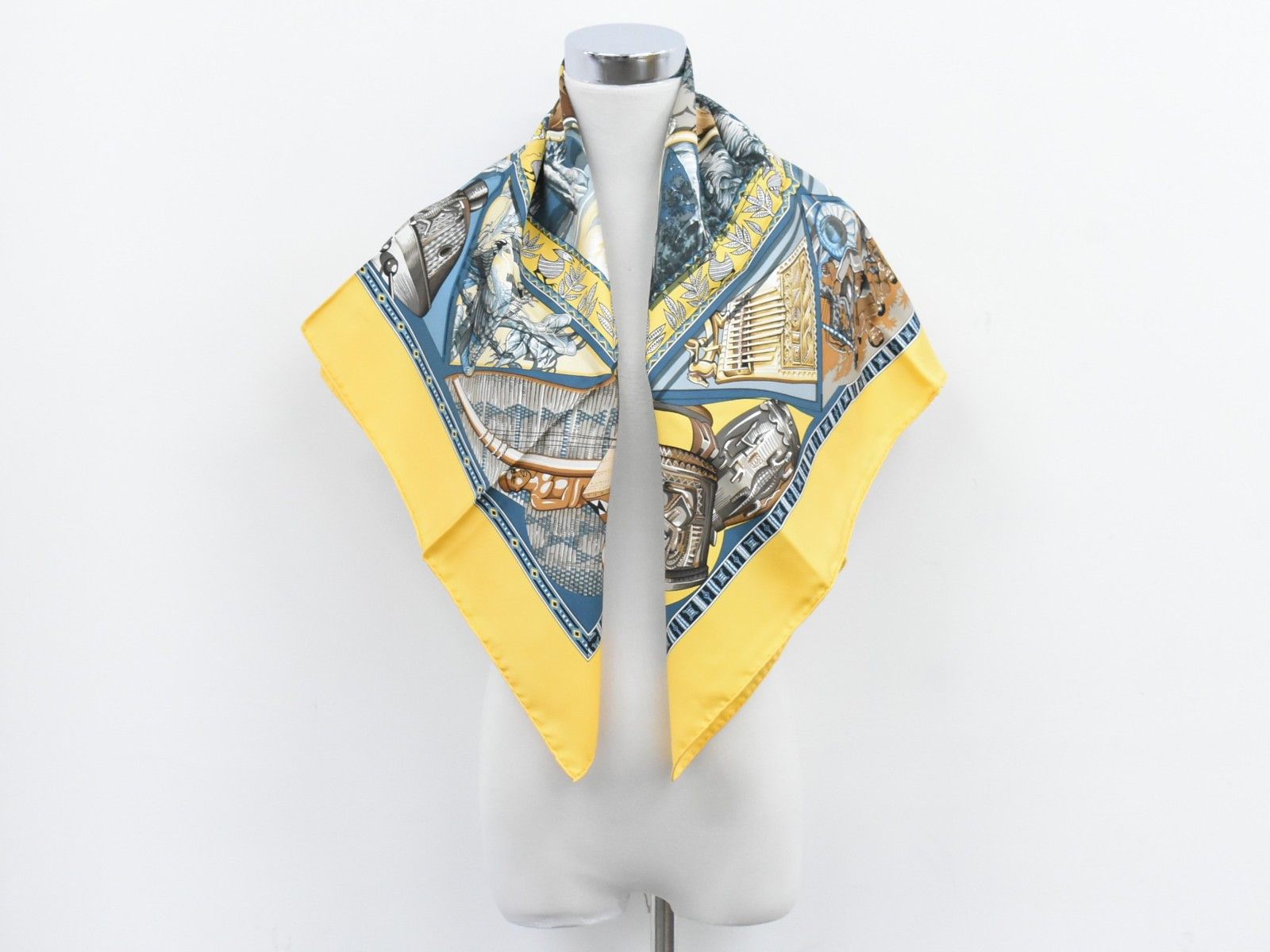 Hermes Hermes Carré 90 Silk multicolor Size ONE SIZE - 8 Thumbnail