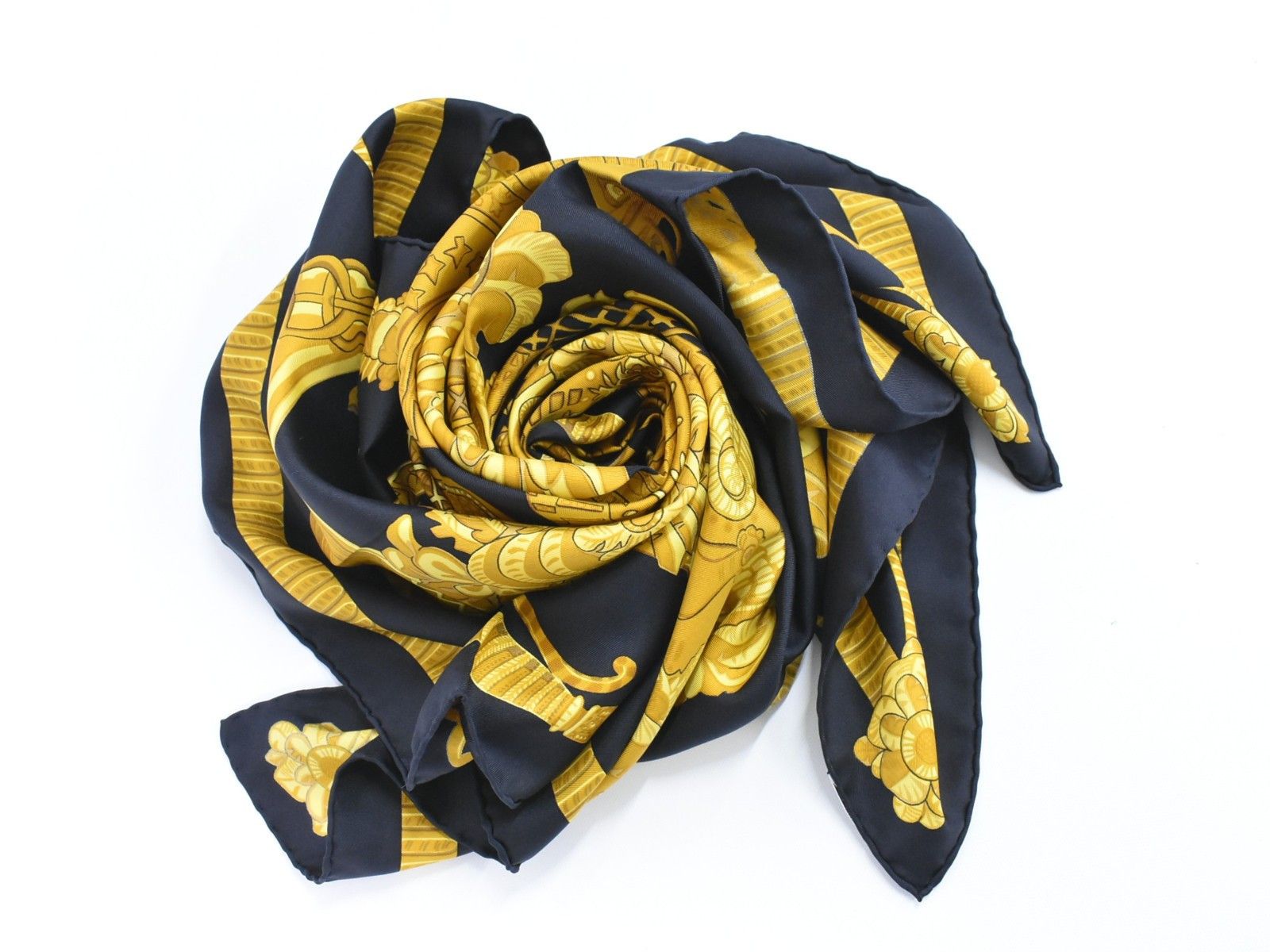 Hermes Hermes Carré 90 Silk multicolor Size ONE SIZE - 9 Thumbnail