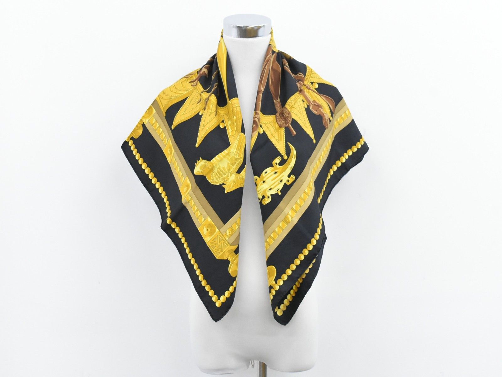 Hermes Hermes Carré 90 Silk multicolor Size ONE SIZE - 14 Thumbnail