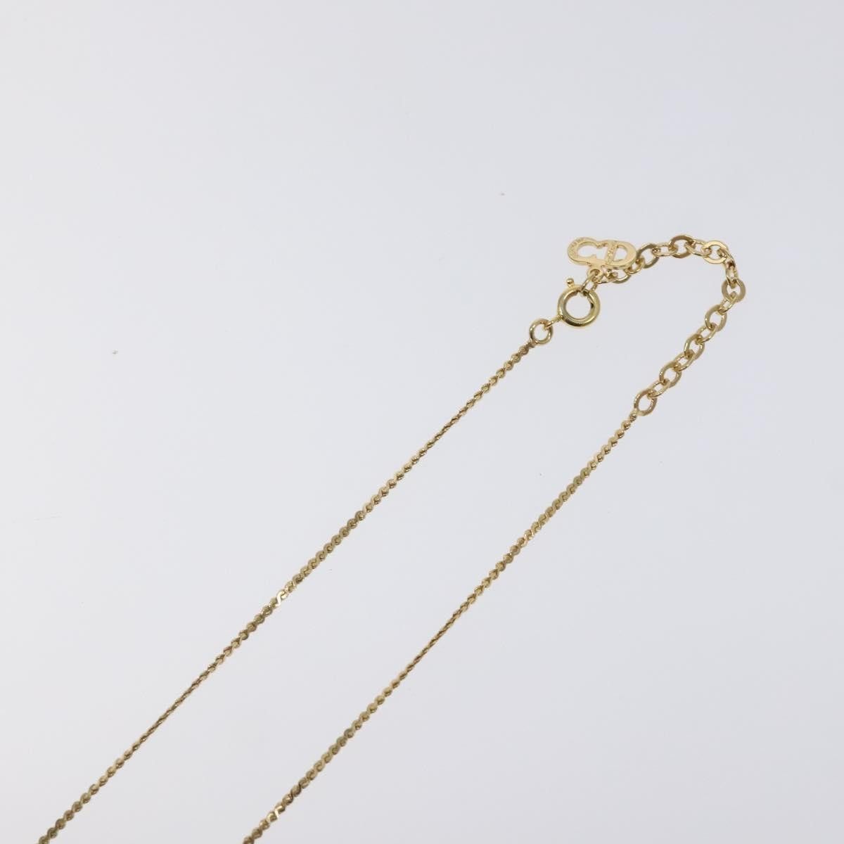 Christian Dior CD Pendant Necklace Metal and Crystals main image 1