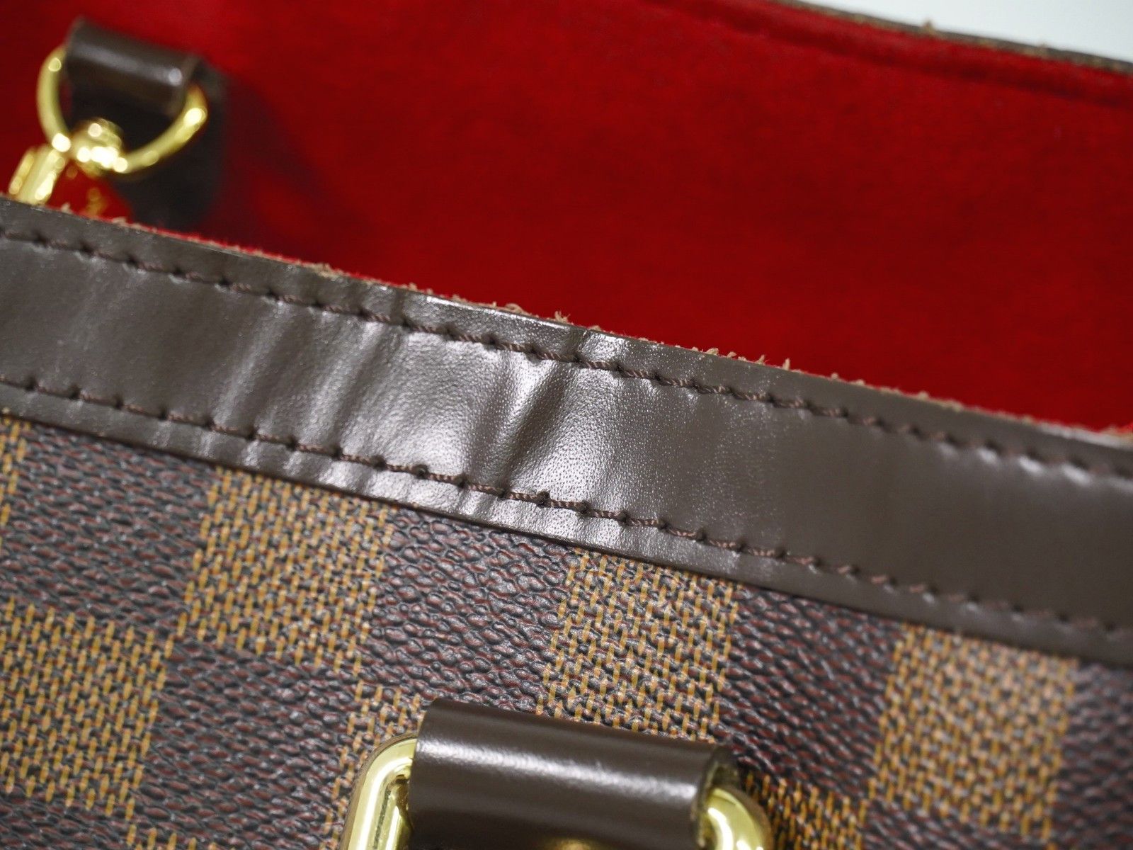 Louis Vuitton Louis Vuitton Hampstead Handbag Damier Size ONE SIZE - 14 Thumbnail
