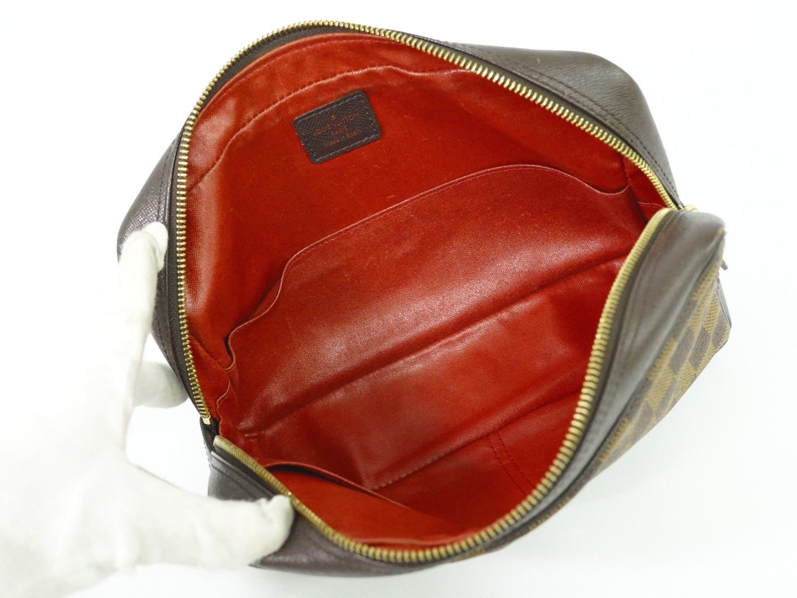 Louis Vuitton Louis Vuitton Trousse Toiletry Pouch Damier Canvas Size ONE SIZE - 9 Thumbnail