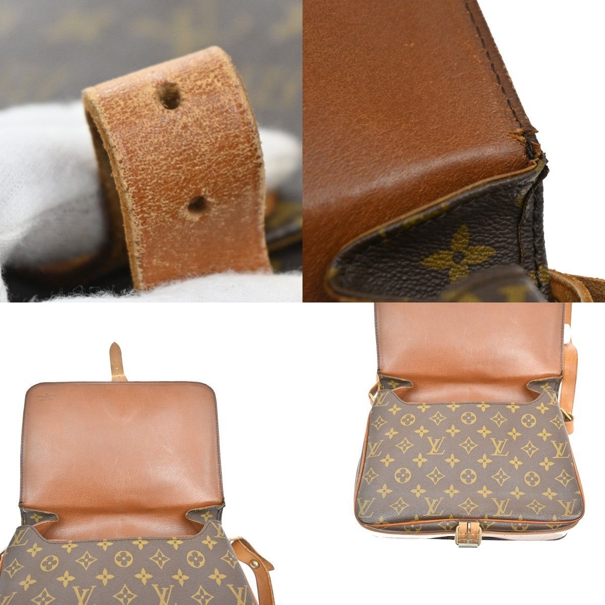 Louis Vuitton Louis Vuitton Cartouchiere Handbag Monogram Canvas Size ONE SIZE - 11 Thumbnail