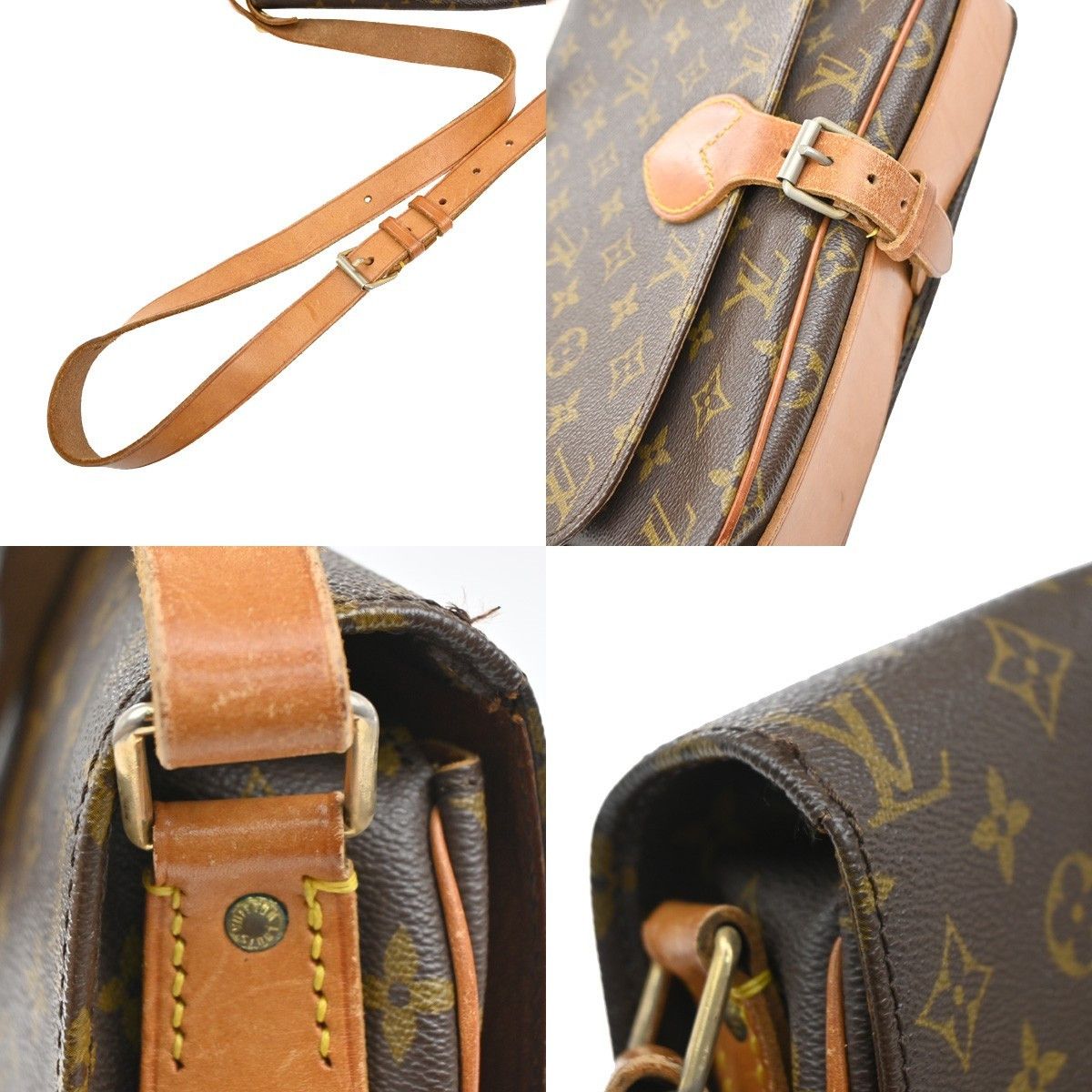 Louis Vuitton Louis Vuitton Cartouchiere Handbag Monogram Canvas Size ONE SIZE - 9 Thumbnail