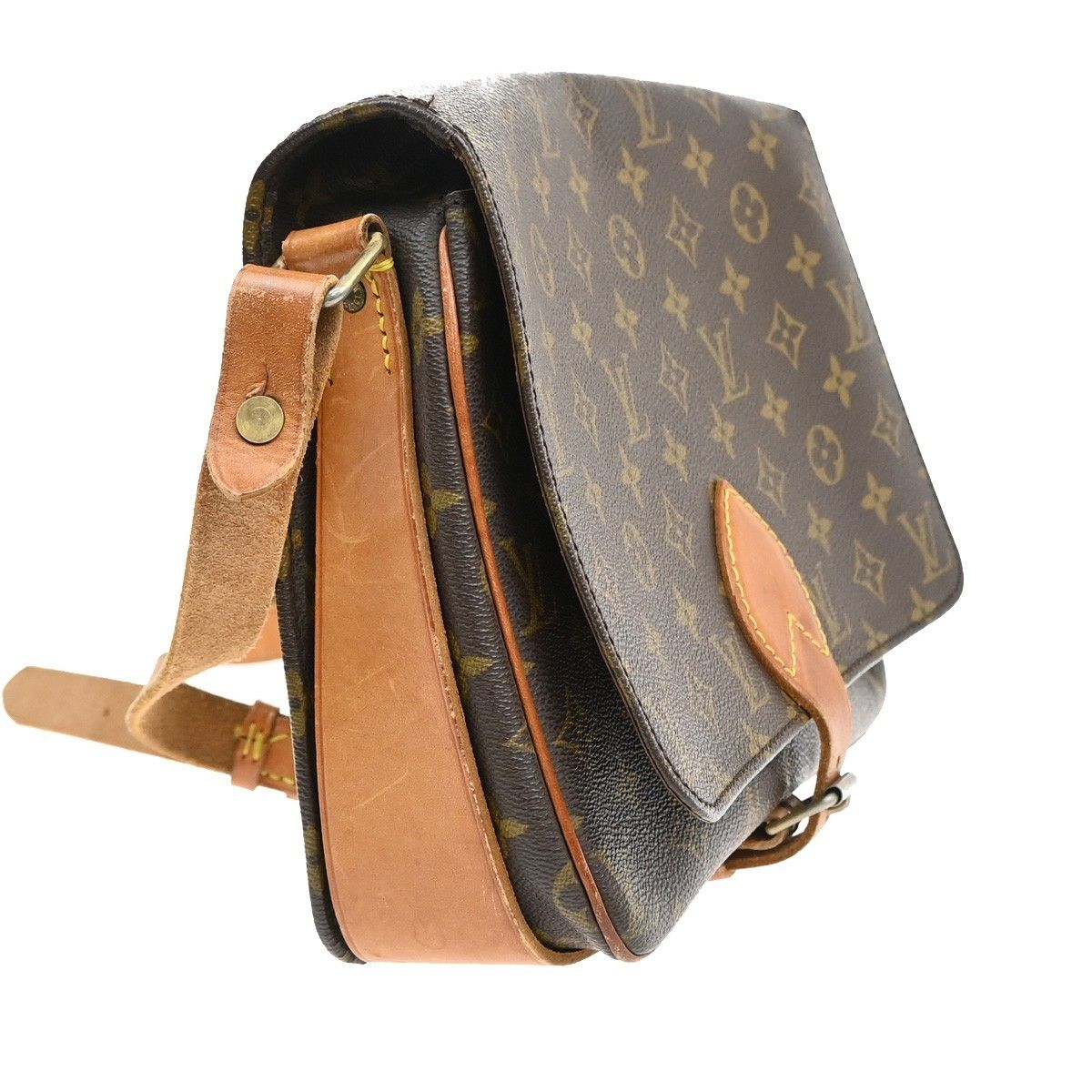 Louis Vuitton Louis Vuitton Cartouchiere Handbag Monogram Canvas Size ONE SIZE - 3 Thumbnail