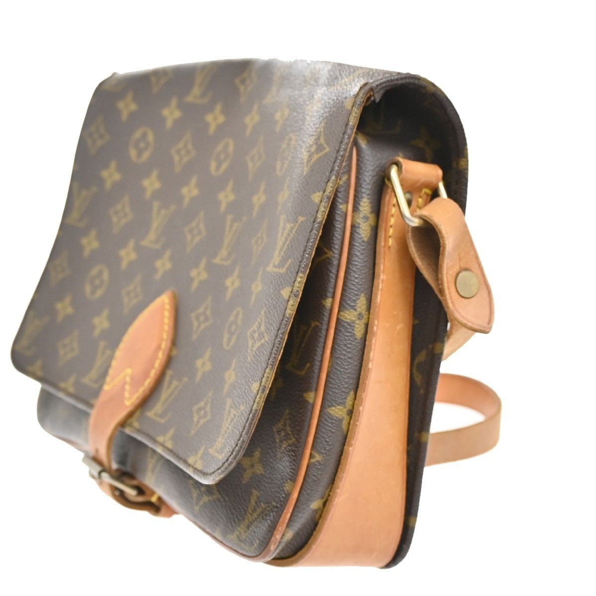 Louis Vuitton Louis Vuitton Cartouchiere Handbag Monogram Canvas Size ONE SIZE - 4 Thumbnail