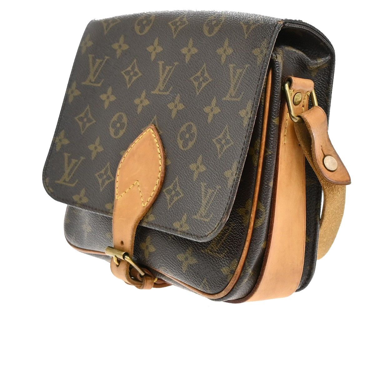 Louis Vuitton Louis Vuitton Cartouchiere Handbag Monogram Canvas Size ONE SIZE - 3 Thumbnail