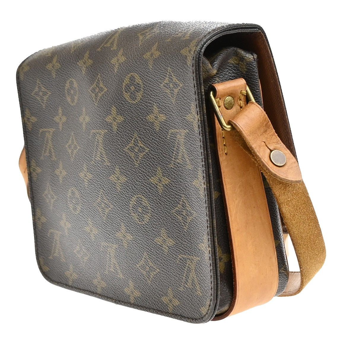 Louis Vuitton Louis Vuitton Cartouchiere Handbag Monogram Canvas Size ONE SIZE - 4 Thumbnail