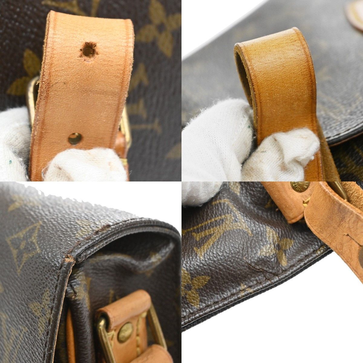 Louis Vuitton Louis Vuitton Cartouchiere Handbag Monogram Canvas Size ONE SIZE - 10 Thumbnail