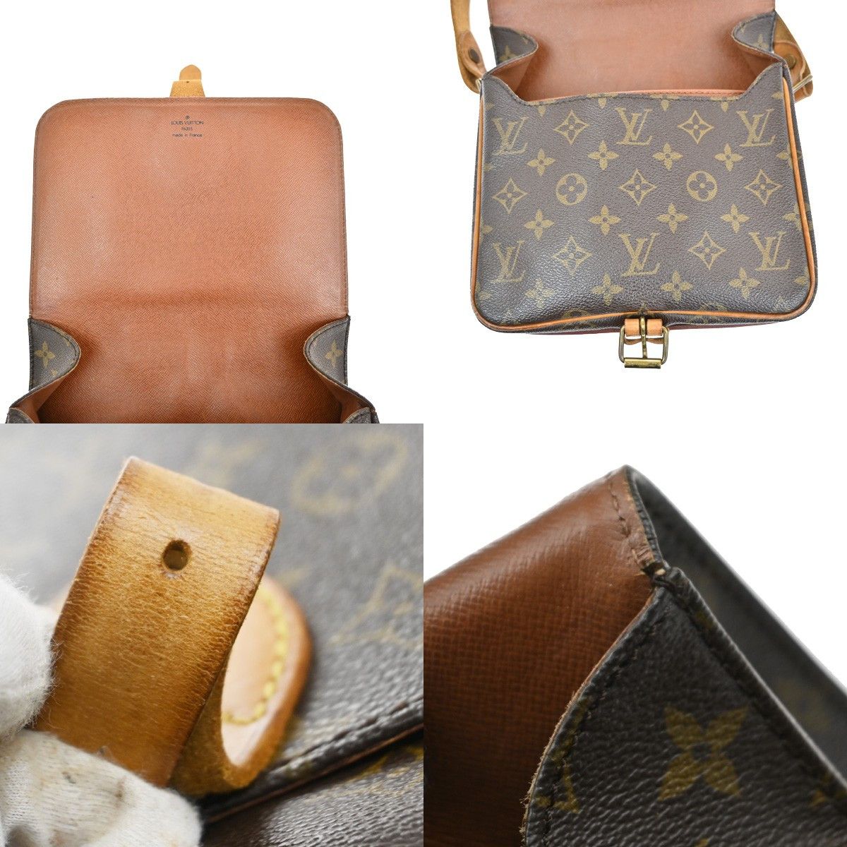 Louis Vuitton Louis Vuitton Cartouchiere Handbag Monogram Canvas Size ONE SIZE - 13 Thumbnail