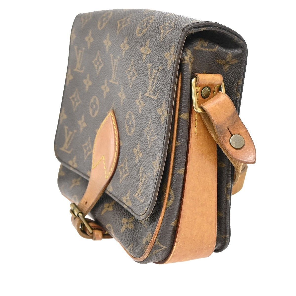 Louis Vuitton Louis Vuitton Cartouchiere Handbag Monogram Canvas Size ONE SIZE - 3 Thumbnail