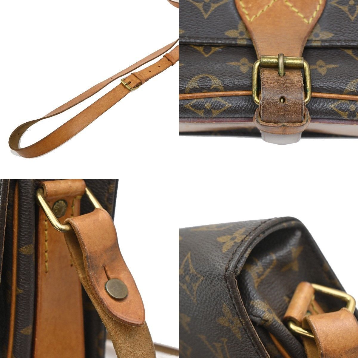 Louis Vuitton Louis Vuitton Cartouchiere Handbag Monogram Canvas Size ONE SIZE - 10 Thumbnail