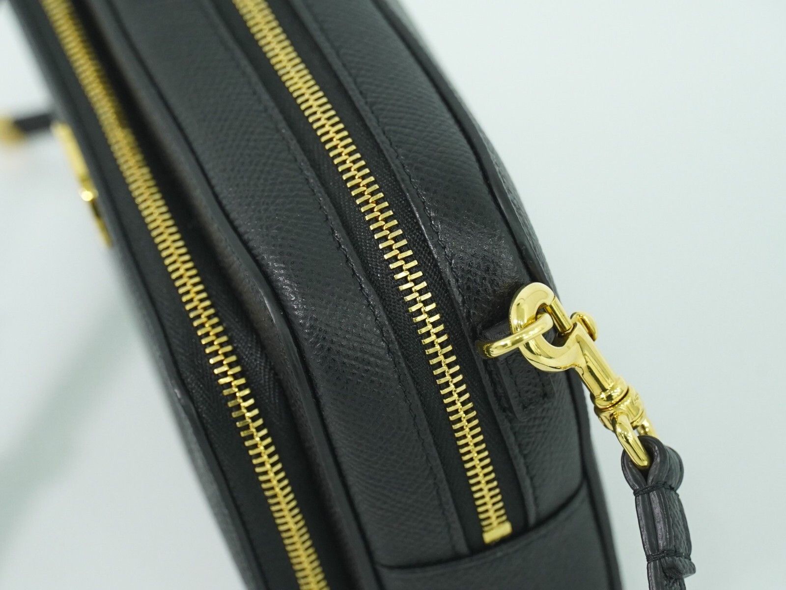 Dior Christian Dior Caro Double Pouch Crossbody Bag Leather Size ONE SIZE - 9 Thumbnail
