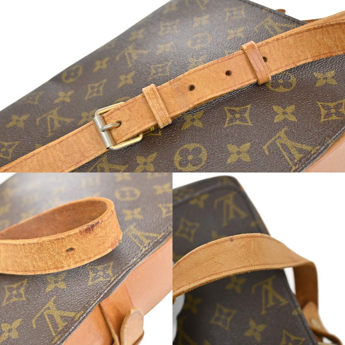 Louis Vuitton Louis Vuitton Cartouchiere Handbag Monogram Canvas Size ONE SIZE - 11 Thumbnail