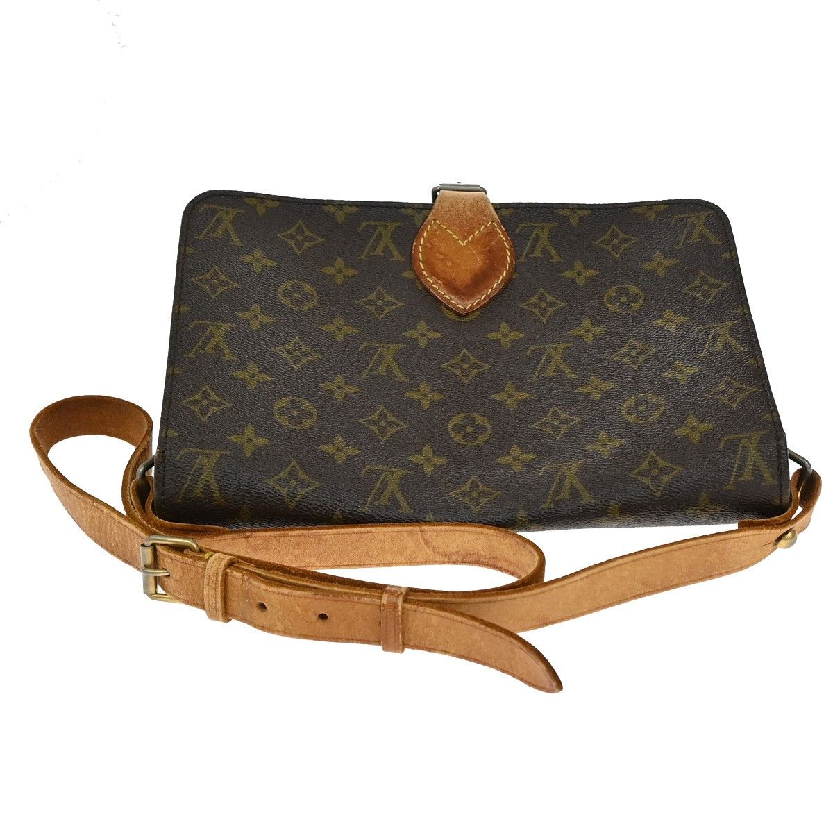 Louis Vuitton Louis Vuitton Cartouchiere Handbag Monogram Canvas Size ONE SIZE - 7 Thumbnail