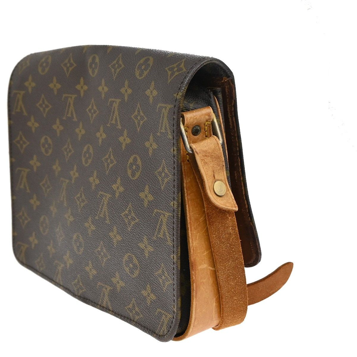 Louis Vuitton Louis Vuitton Cartouchiere Handbag Monogram Canvas Size ONE SIZE - 4 Thumbnail