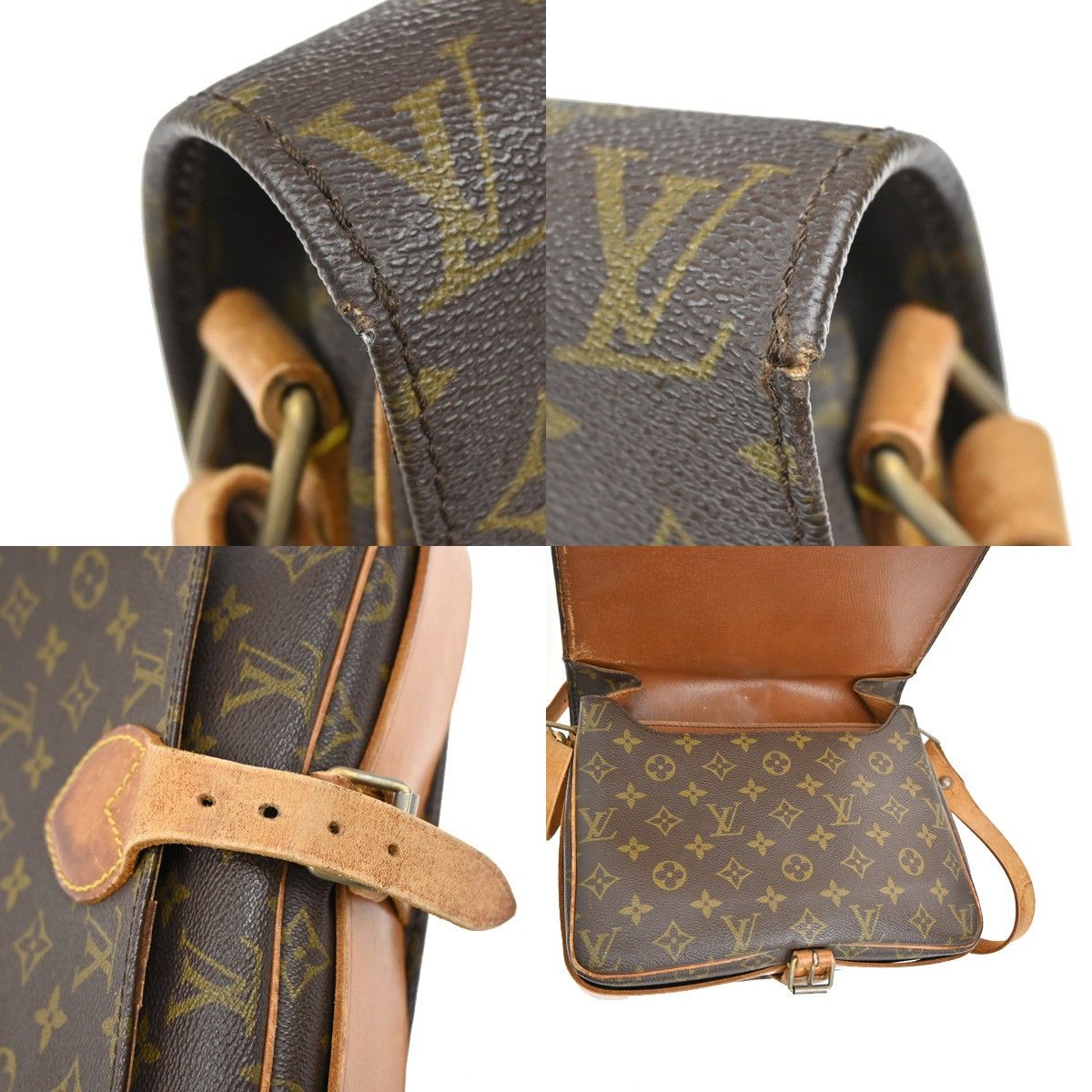 Louis Vuitton Louis Vuitton Cartouchiere Handbag Monogram Canvas Size ONE SIZE - 12 Thumbnail
