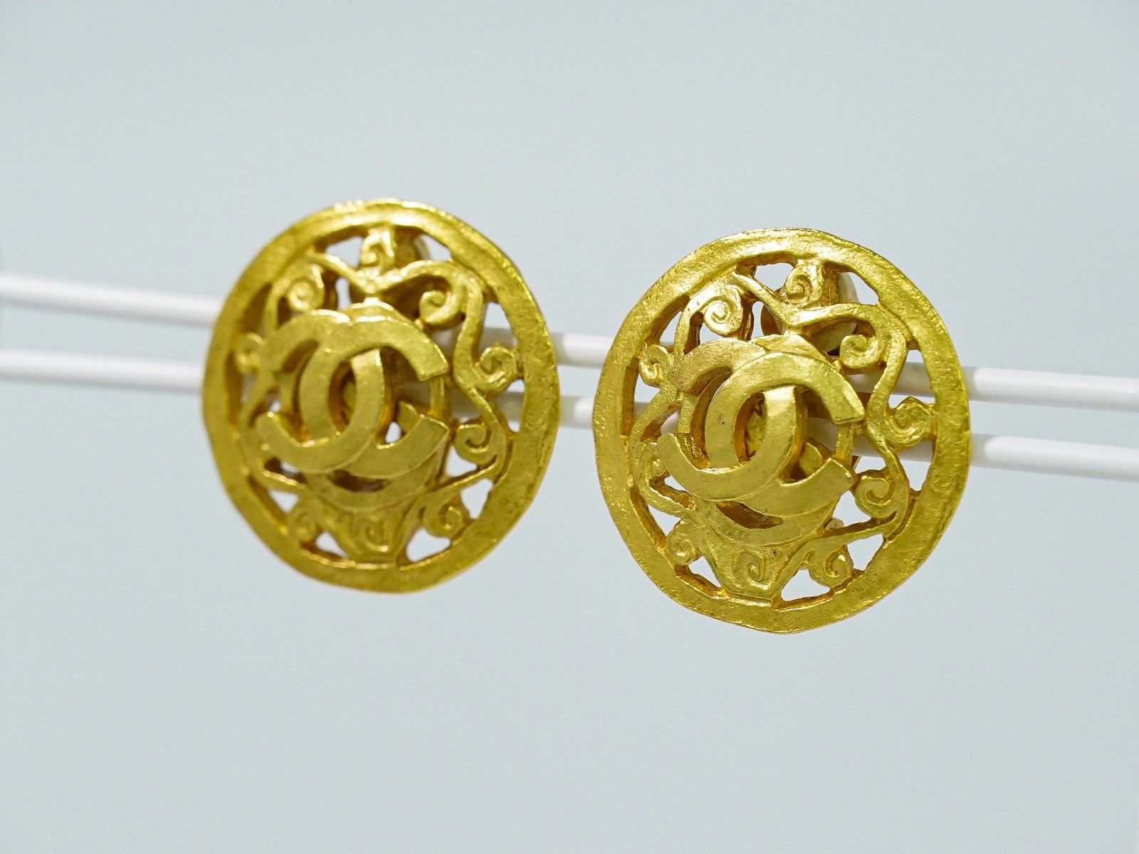 Chanel Chanel Logo CC Gold-plated Size ONE SIZE - 6 Thumbnail