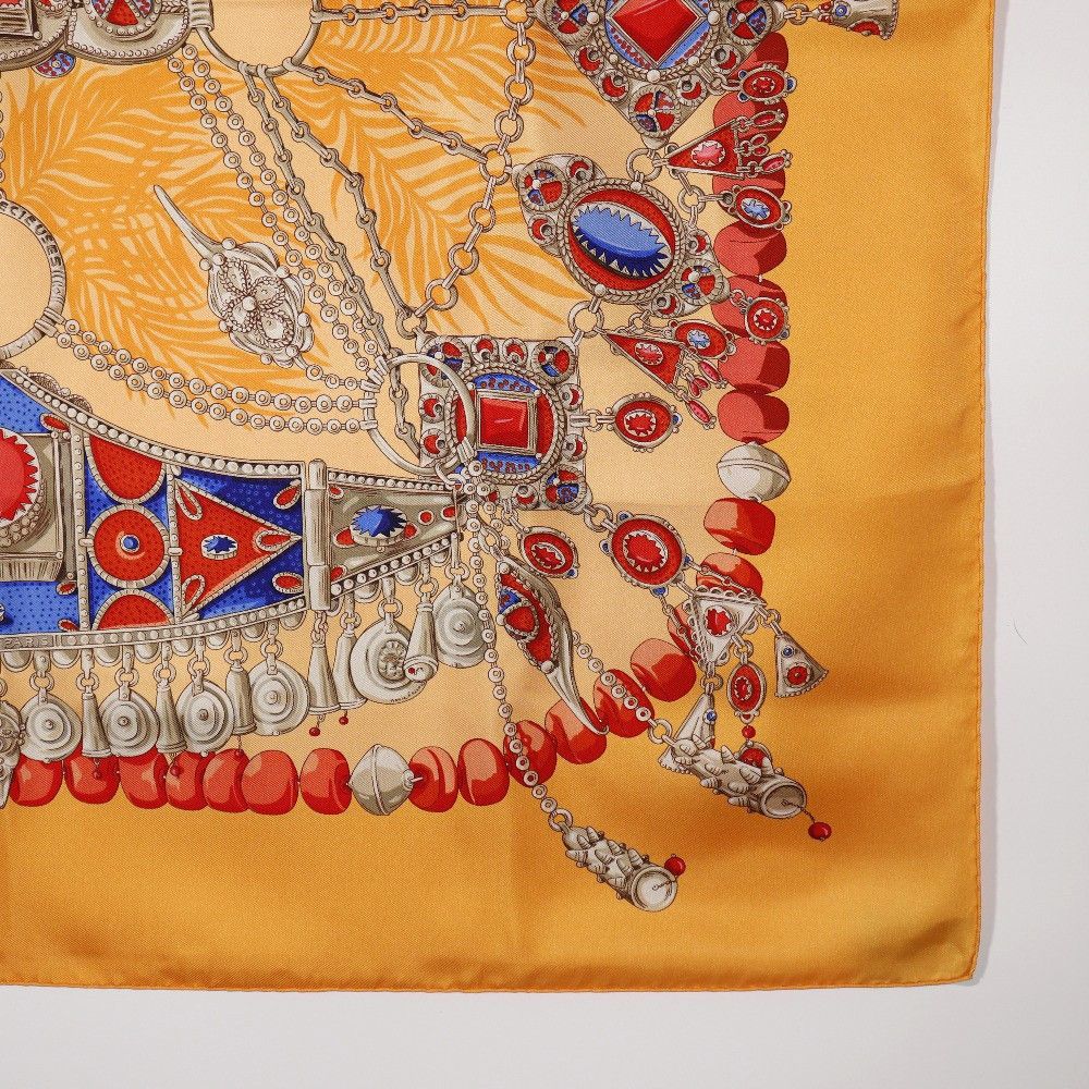 Hermes Hermes Carré 90 Silk multicolor Size ONE SIZE - 3 Thumbnail