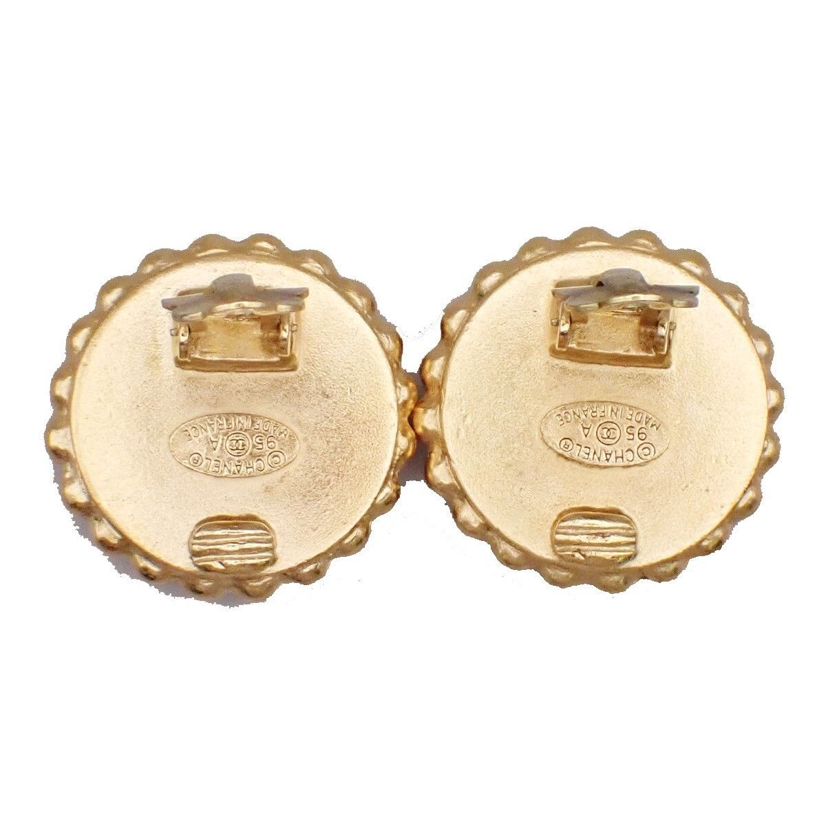 Chanel Chanel CC Round Earrings Metal Size ONE SIZE - 3 Thumbnail