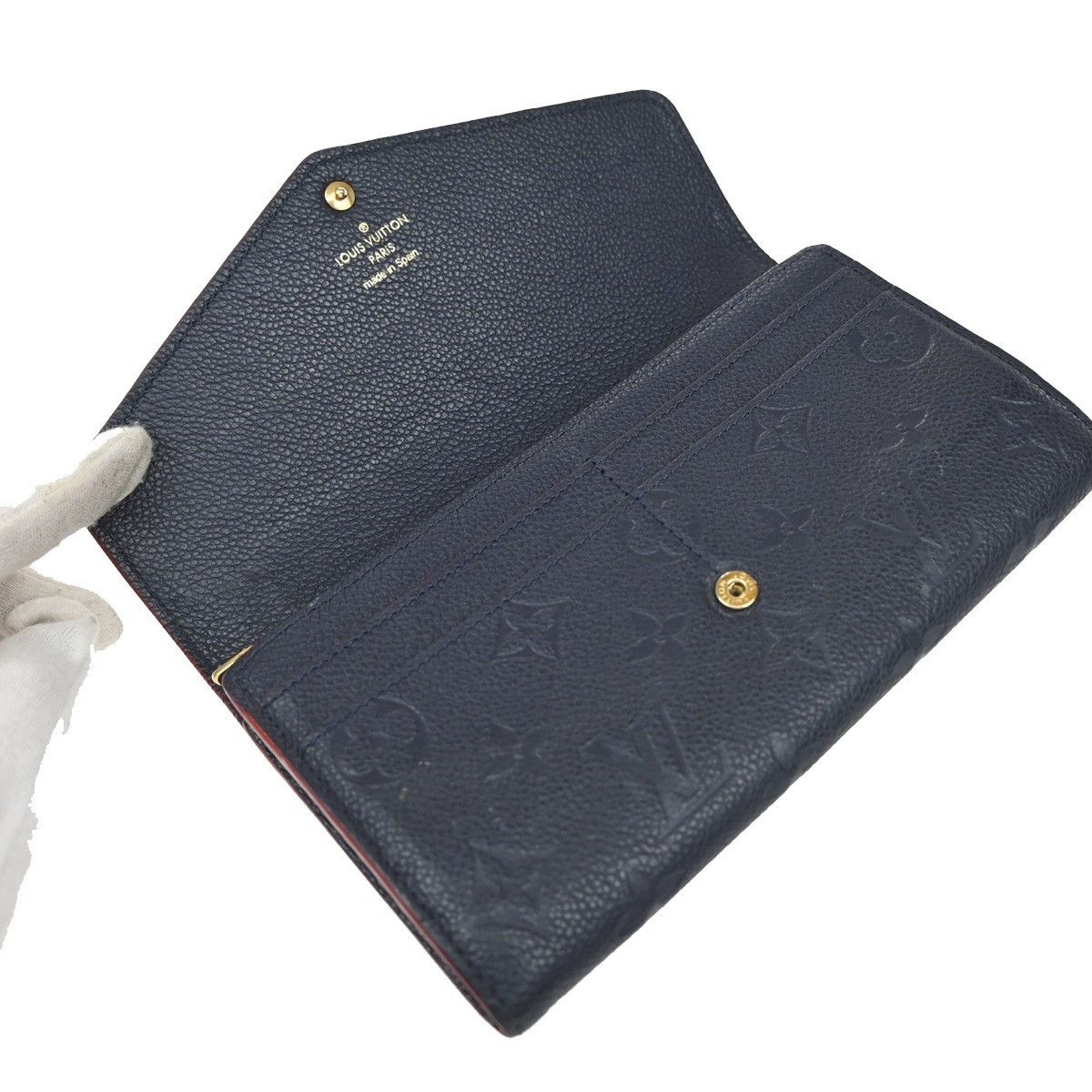 Louis Vuitton Louis Vuitton Sarah Wallet NM Monogram Empreinte Leather Size ONE SIZE - 11 Thumbnail