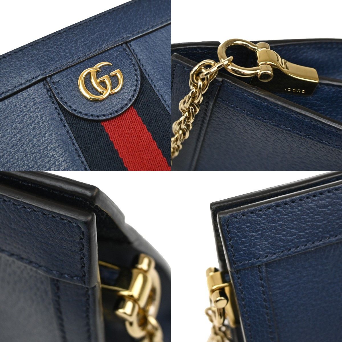 Gucci Gucci Ophidia Chain Shoulder Bag Leather Size ONE SIZE - 11 Thumbnail