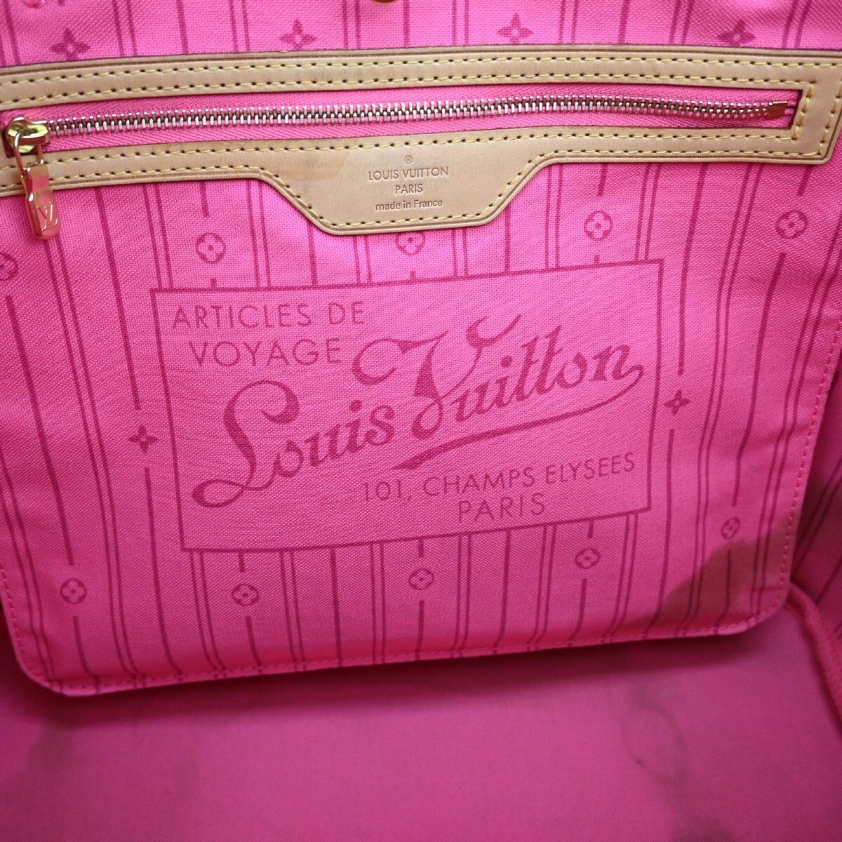 Louis Vuitton Louis Vuitton Neverfull Tote Limited Edition Monogram Roses Size ONE SIZE - 17 Thumbnail