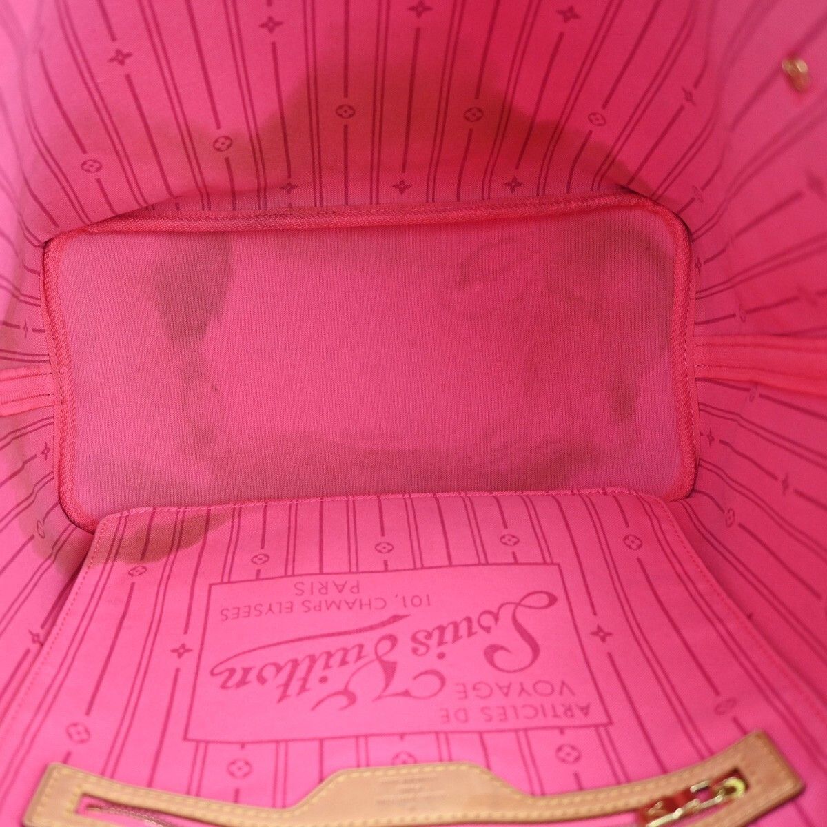 Louis Vuitton Louis Vuitton Neverfull Tote Limited Edition Monogram Roses Size ONE SIZE - 5 Thumbnail