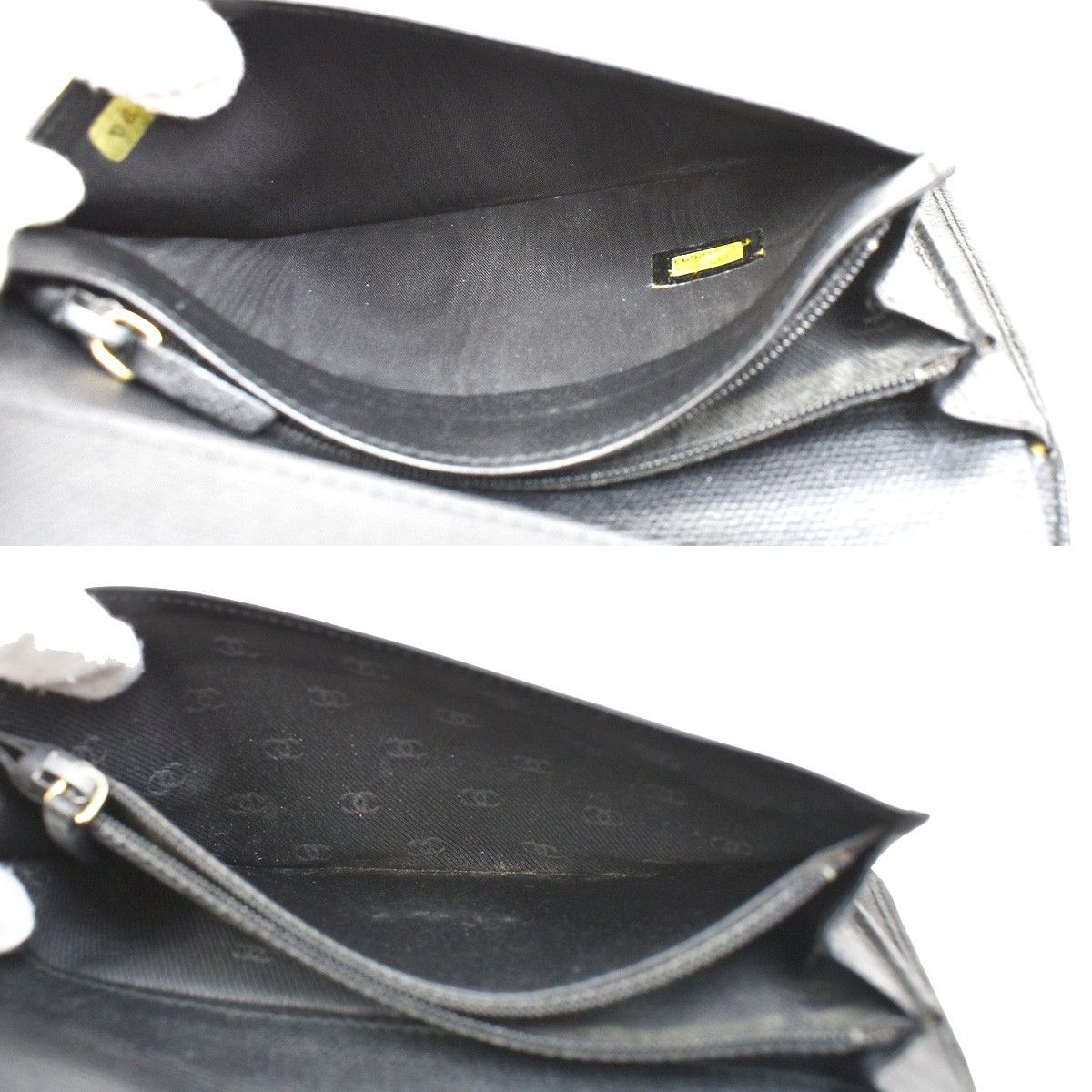 Chanel Chanel CC Button Bi-Fold Wallet Leather Size ONE SIZE - 6 Thumbnail