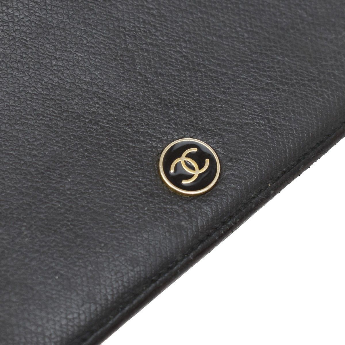 Chanel Chanel CC Button Bi-Fold Wallet Leather Size ONE SIZE - 13 Thumbnail