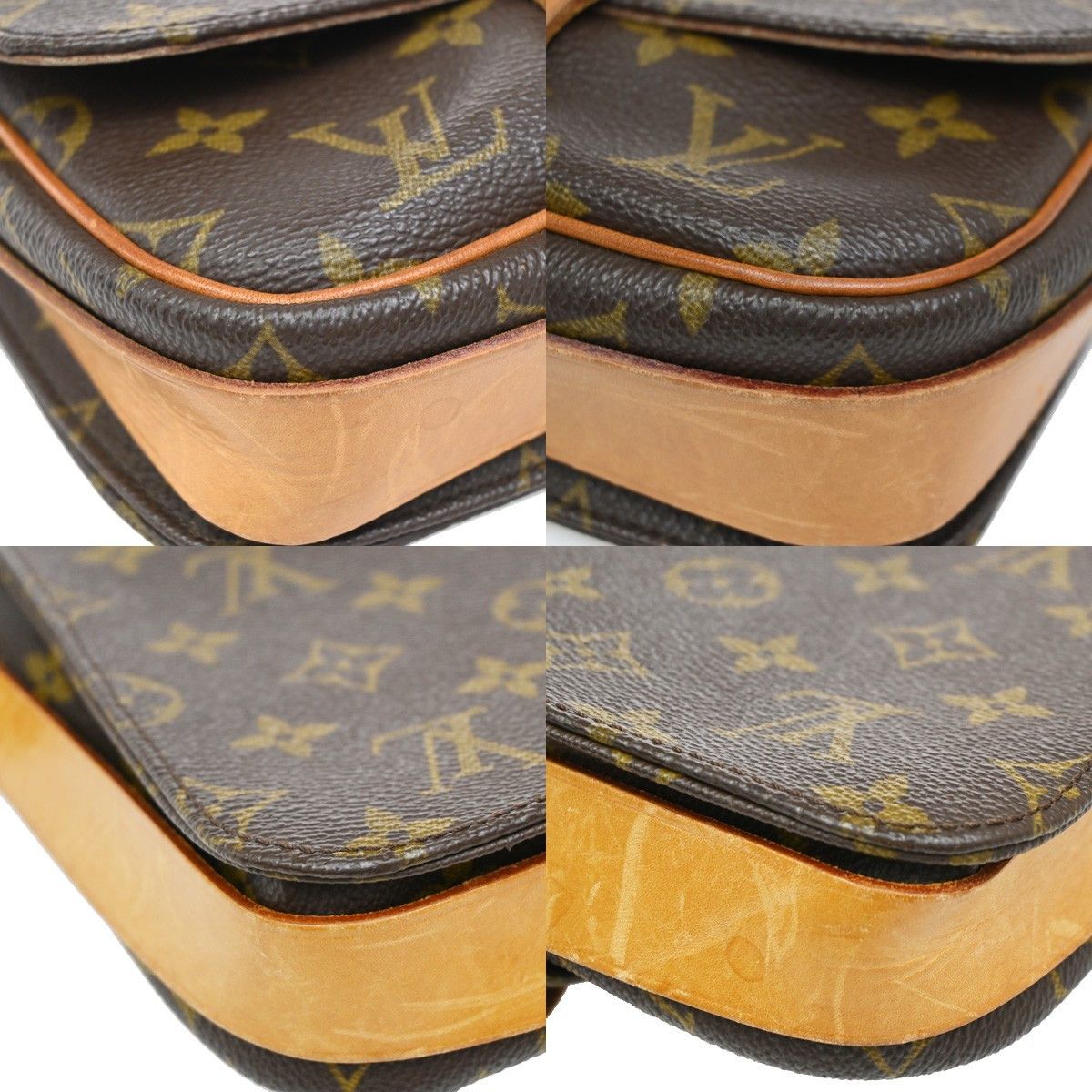 Louis Vuitton Louis Vuitton Cartouchiere Handbag Monogram Canvas Size ONE SIZE - 8 Thumbnail