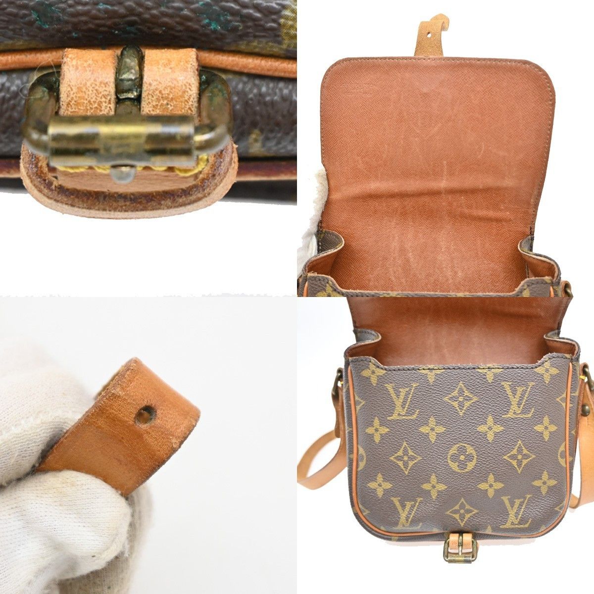 Louis Vuitton Louis Vuitton Cartouchiere Handbag Monogram Canvas Size ONE SIZE - 9 Thumbnail