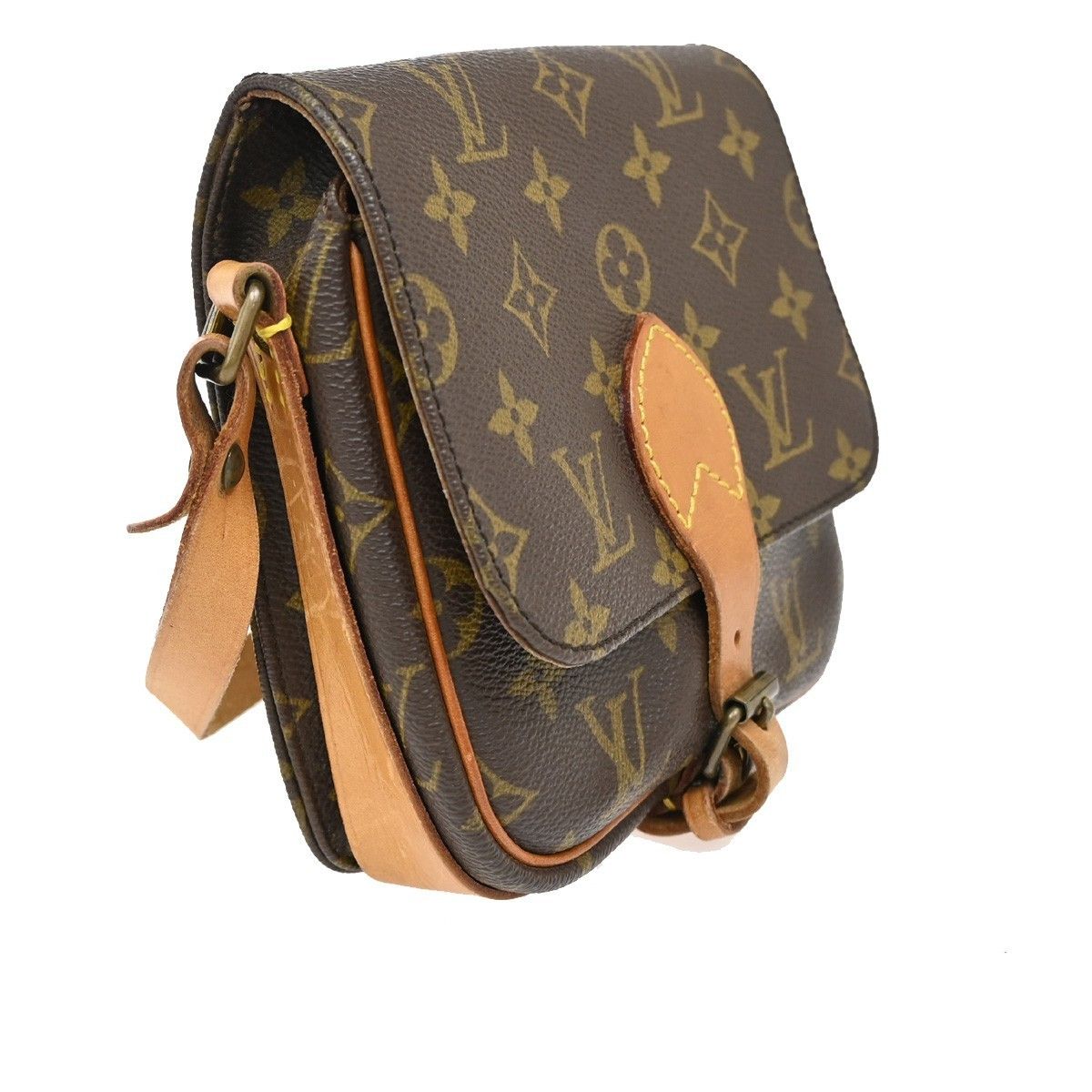 Louis Vuitton Louis Vuitton Cartouchiere Handbag Monogram Canvas Size ONE SIZE - 4 Thumbnail